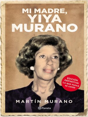 cover image of Mi madre, Yiya Murano
